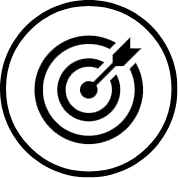 Line art bullseye